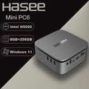 vendo MiniPc HANSEE NEW en caja 2 HDMI,2USB 3.0, 2 USB 2.0, LAN,WIFI,Bluetooh,CPU Intel N5095 11na, 8GB RAM DDR4, SDD 25 - Img 55815842