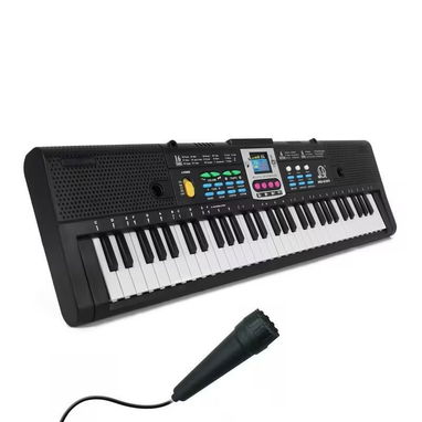 Teclado electrónico multifunción 61 teclas con micrófono - 8/9