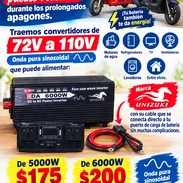 Convertidor 5000W y 6000W de 72V a 110V Unizuki - Img 58439567