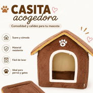Casita carmelita para mascotas pequeñas - Img 56826914