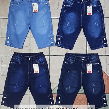 🛍️Shorts Largos: tallas 10 12 y 14----18 usd o al cambio del Día del Toque  🩳Pesqueros:  Pesqueros tallas 12 14 y 16-- - 2/2