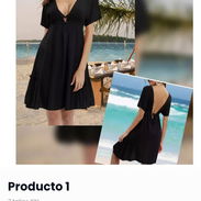 ✨ Vestido negro talla grande para mujer ✨ - Img 55767362