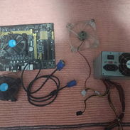 Se Vende Pack de piezas de computadora, Placa Madre , Cable VGA , Ventilador , Fuente , 2 Disipador y Procesador Intel - Img 54866851