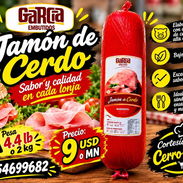 ACEPTO CUP ⊂⁠(⁠◉⁠‿⁠◉⁠)⁠つ. 🐷🍖 ¡Jamón de cerdo Garca Embutidos!  59215772  ✅ Ideal para desayunos, sándwiches y pizzas. - Img 58092725