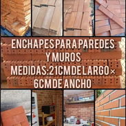 Venta de cara vistas o caritas de ladrillo, Racillas ideal para sus techos , piso etc - Img 55924093