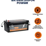 Batería LiFePO4 PowMr 12V - Img 57826756