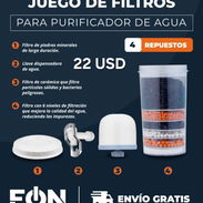Juego de filtros para purificador de agua - Img 56089326