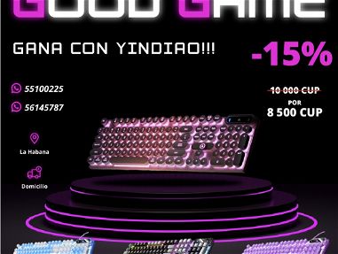Selección de teclados gamer de la marca Yindiao - Img main-image-45491788