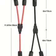 Conector en rama MC4 tipo Y para paneles solares - Img 56360534