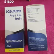 Loratadina jarabe $1800 - Img 54609267