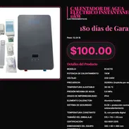 Calentador 11kW RCAE110 Aluminio Fundido Pantalla, Termo 11kW 220V RCAE110 Calentador Digital . - Img 57426623