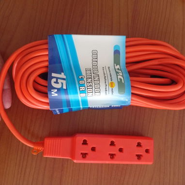 🔌 15 METROS 🔌 EXTENSIÓN DE CORRIENTE MARCA SPC DE 15 METROS. MENSAJERÍA CON FACTURA Y GARANTÍA. TL 54833699 - 3/5