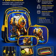 Mochila + merendero + cartuchera(WCO) - Img 56778916