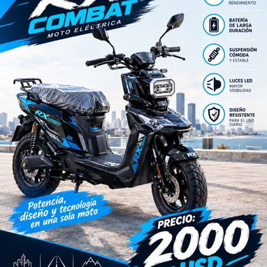 Motorinas eléctricas VEDCA. Motorina rx combat. Bicimoto vedca - 3/4