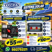☀️ TOMZN: Equipos para Energía Solar | Transfer Automático y Kit de Protección Fotovoltaica ⚡🔋 - Img 58256902