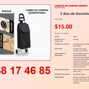 CARRITO DE COMPRA NEGROS - Img 54822716