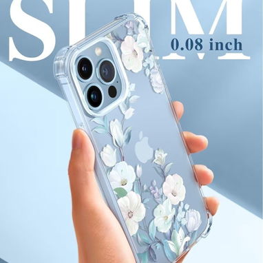 ☎️53544655 🛵 Entrega Disponible ⭐Funda Floral GVIEWIN para iPhone 13 Pro (6.1”) ⭐ - Img 117736750