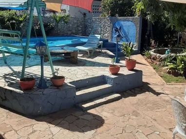 ⚓Se renta casa con piscina a 2 cuadras de la playa de Guanabo,4 habitaciones climatizadas , Reservas x WhatsApp 52463651 - Img 62272680