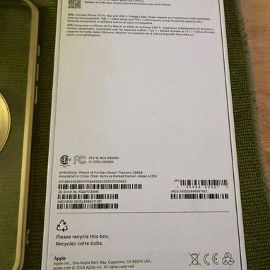 iPhone 16 pro max 256GB (( LIBRE DE FÁBRICA (sim física )en estado 10 de 10 (( SIN DETALLE ))ÚNICO DUEÑO 98% Bateria - Img 119721426