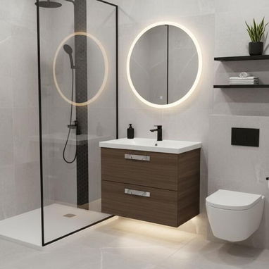 Muebles de baño marca ROCA. Diferentes modelos con lavamanos espejos botiquín. Nuevos en caja en el Vedado. - 2/7