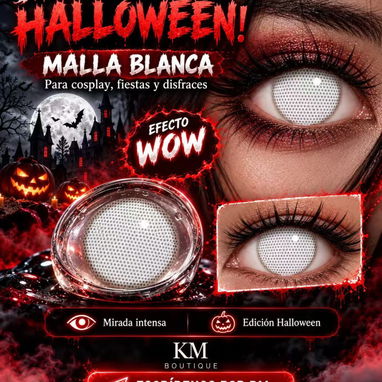 👁️🩸  🕸️ **¡10 modelos de lentillas de fantasía!** Dale un toque aterrador a tu mirada Precio 15 USD - 2/10