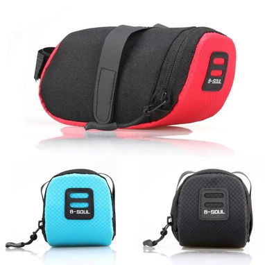 🔲​ BOLSO TRASERO PARA BICICLETA 🔲​ VA AL SILLIN 🔲​ COLOR NEGRO ZIPPER 🔲​ 5.887.2360 - 3/3