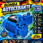 BOMBA AUTOSEBANTE MARCA IGOTO TECNOLOGÍA ALEMANA TEL 5510 79 88 - Img 58205889