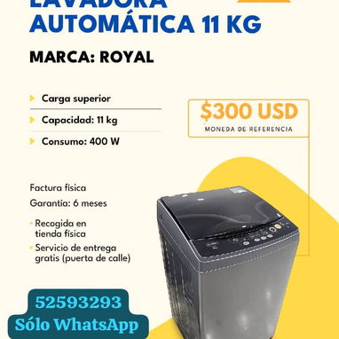 Lavadora automática/Lavadora secadora - Img 122326851