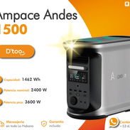 Ampace Andes 1500 | 1462 Wh | estación de energía | power station | nuevo en su caja | con garantía - Img 57940942