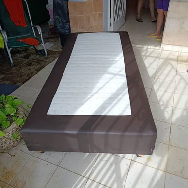 Cama personal con colchón todo original de tienda - Img 122407972
