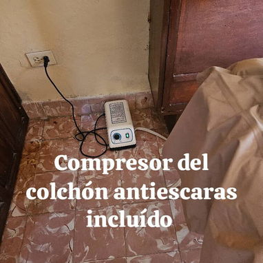 Juego de comedor de 6plazas,colchón antiescara con su compresor. - 3/3