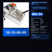 FREIDORA DE ACEITE 6L VPT -0265 - Img 57891011