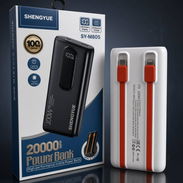 Power Bank 20,000 mAh con Carga Rápida de 100W (td) - Img 57658427