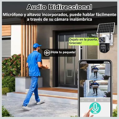 Cámara de seguridad Solar/10 Mpx/mayor actividad - Img 120389452