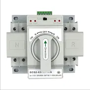 MENSAJERÍA INCLUIDA Interruptor De Transferencia Automática (ATS) Automático Y Manual | Dual 2P 63A 110V - Img 55603708