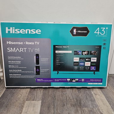 SMART TV Hisense 43 pulgadas H4 serie 1080p Roku TV FULL HD $250 USD transporte Adicional Factura y garantía 3 meses - Img 117855970