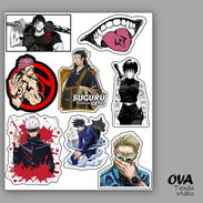 Hoja de pegatinas stickers calcomanías anime videojuegos y gamer - Img 50412882