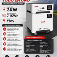 Todo en uno MUST (inversor de 3kw y batería de 7kw ) - Img 56320220