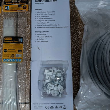 📡 Ubiquiti NanoStation M2 + 40m Cable CAT6 | Kit Completo Nuevo 📶 - Img 123726388