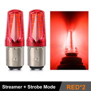 BOMBILLO LED PARA STOP 1157( DOBLE CONTACTO) ROJO SECUENCIAL EN CIUDAD Y FLASHEO EL STOP - Img 56937797