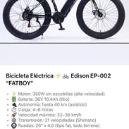 Bicicleta Eléctrica Edison - Img 54503595