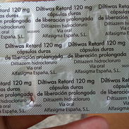 Diltiazem hidrocloruro o diltiwas - Img 56811574