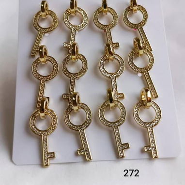 Aretes de oro laminado 14kt - 5/5