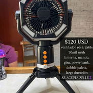 Ventilador recargable de 30mil mAh en venta - Img 56266983