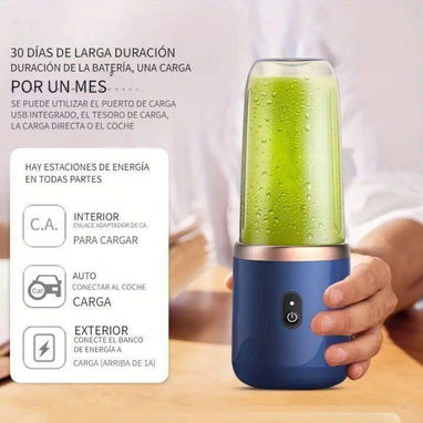 🥤 Batidora USB de 6 Cuchillas – $30 - Img 102568525