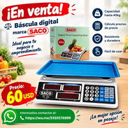 Pesa/Báscula digital marca SACO - Img 58444218