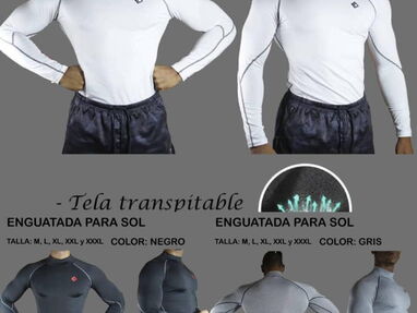 Ropa de hombre deportiva(Pullover, camiseta, short, licra, Enguatada, abrigo) - Img 63905136