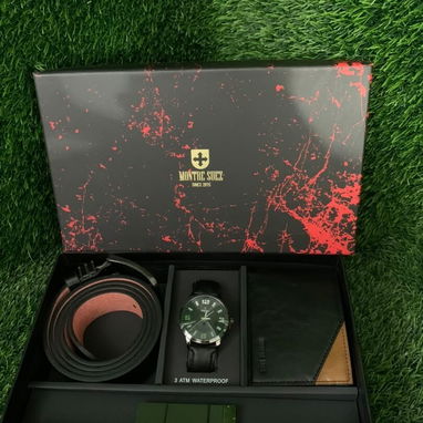 ✅COMBOS (Cinto,billetera,reloj, fosforera )35 USD - 3/4
