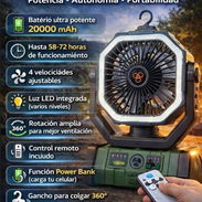 VENTILADOR RECARGABLE F06 - Img 54801539