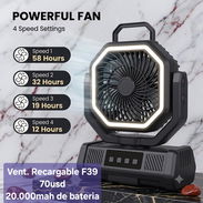 Ventilador recargable F39 - Img 56629184